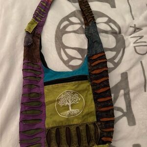 Multicolor Bohemian Shoulder Bag